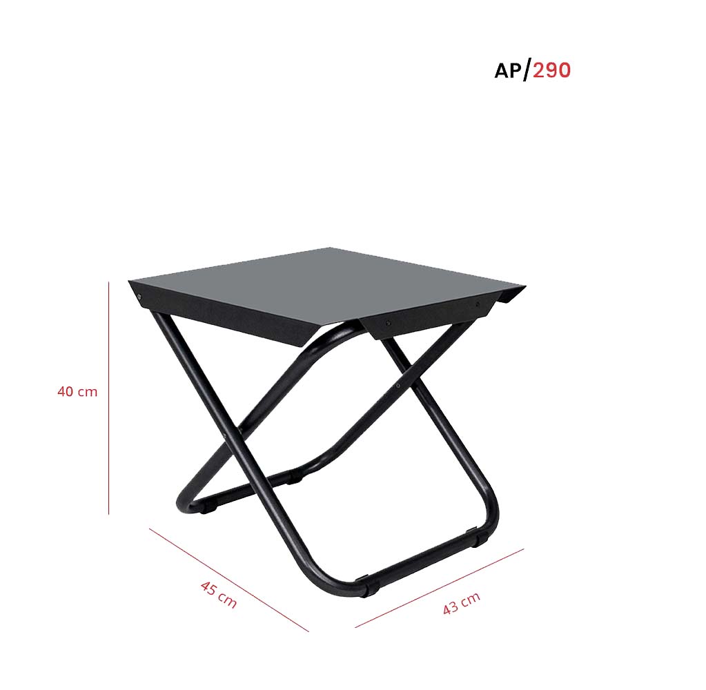 Crespo - Side table - AP/290 - 43x45 cm - Black detail 7