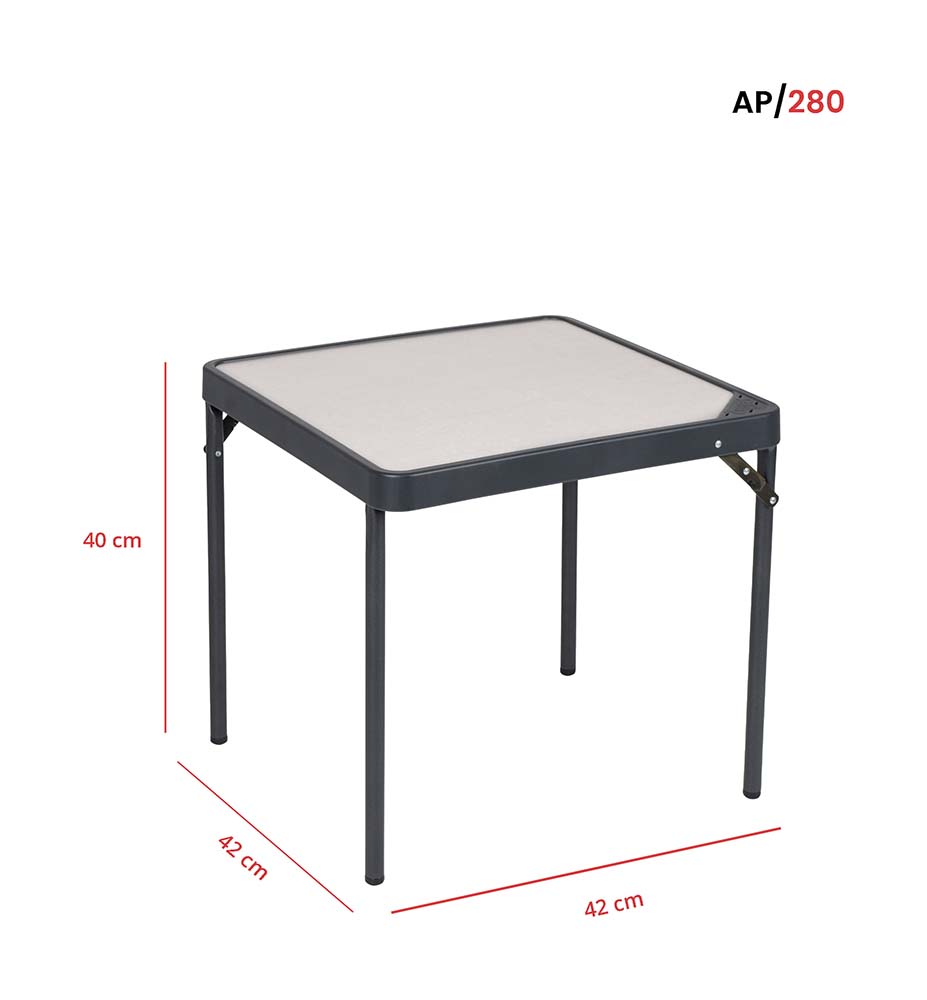 Crespo - Table - AP/280 - 42.5x42.5 cm - Black detail 8