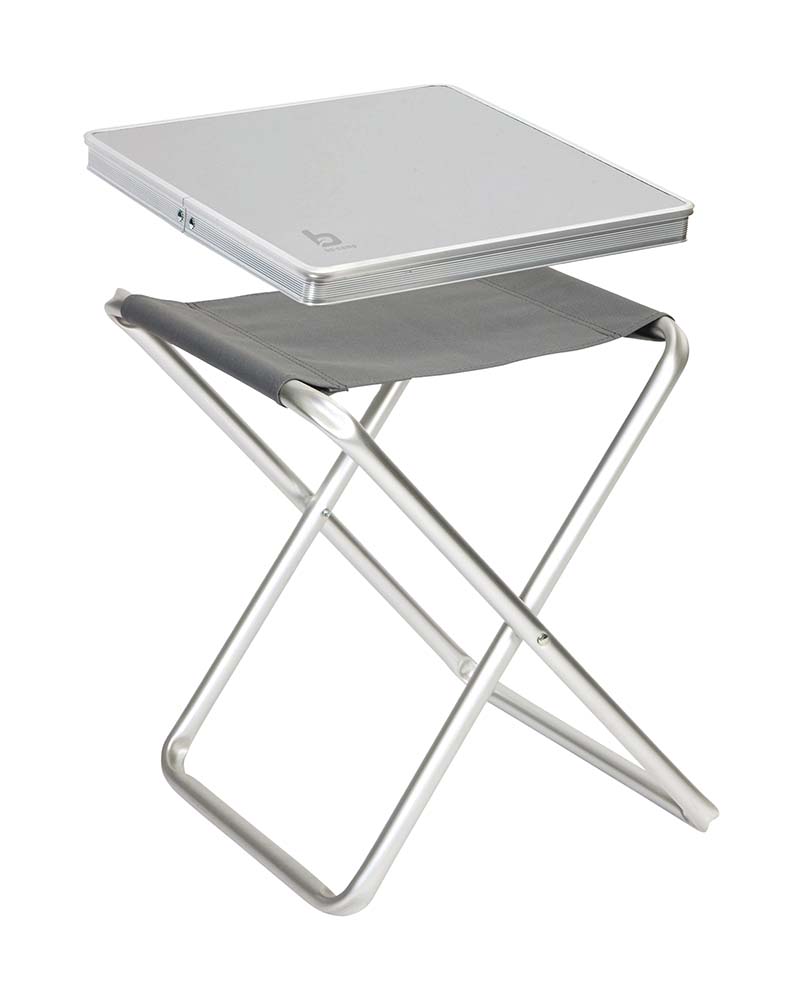 1404355 A practical supporting sheet. Made from MDF; with a sturdy aluminium edge. This supporting sheet turns a stool (1467298) into a handy side table. Turned over this supporting tray can also be used as serving tray.