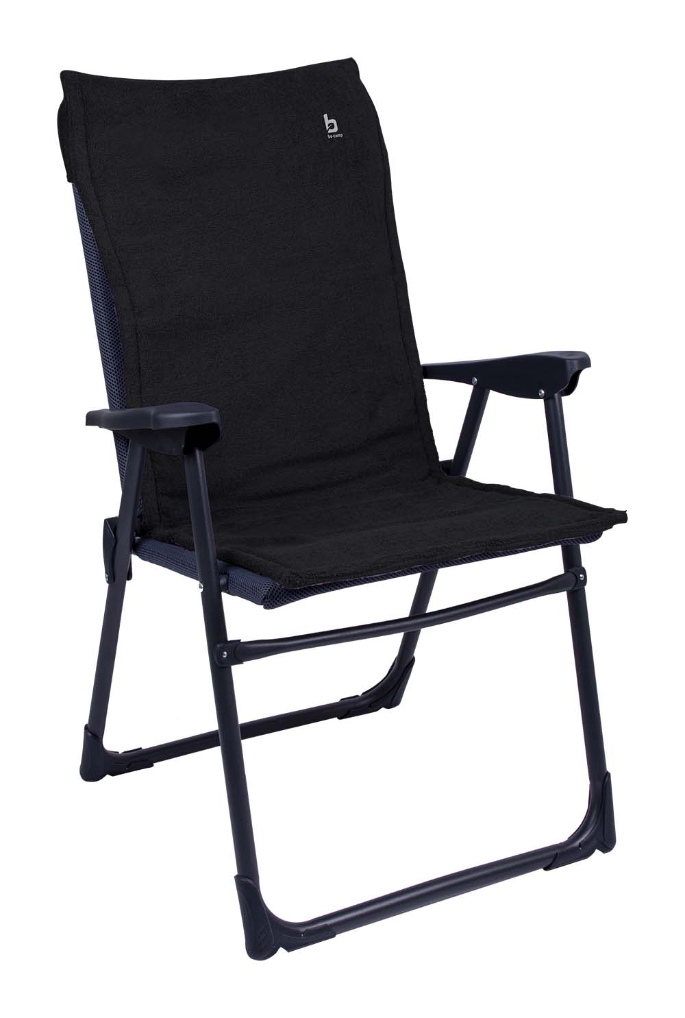 1849268 Een extra zachte stoelhoes voor compacte (kampeer)stoelen. Deze universele stoelhoes zorgt voor optimaal zitcomfort en biedt bescherming aan de stoel (bijvoorbeeld de Copa Rio). Extra comfortabel door het gepolsterde badstof.