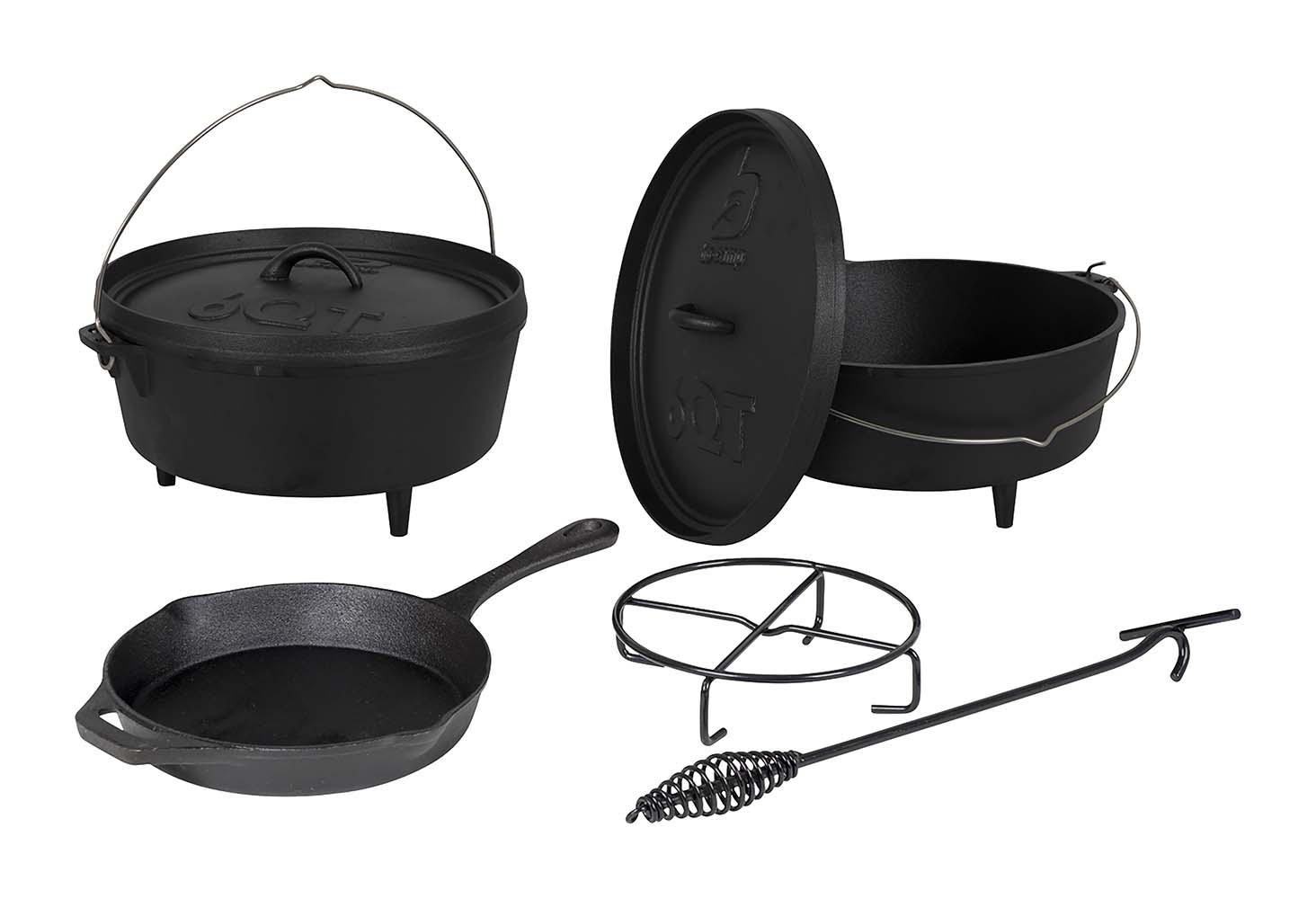 Bo-Camp - Urban Outdoor collection - Frying pan - Dutch Oven - Ø 24 cm detail 6