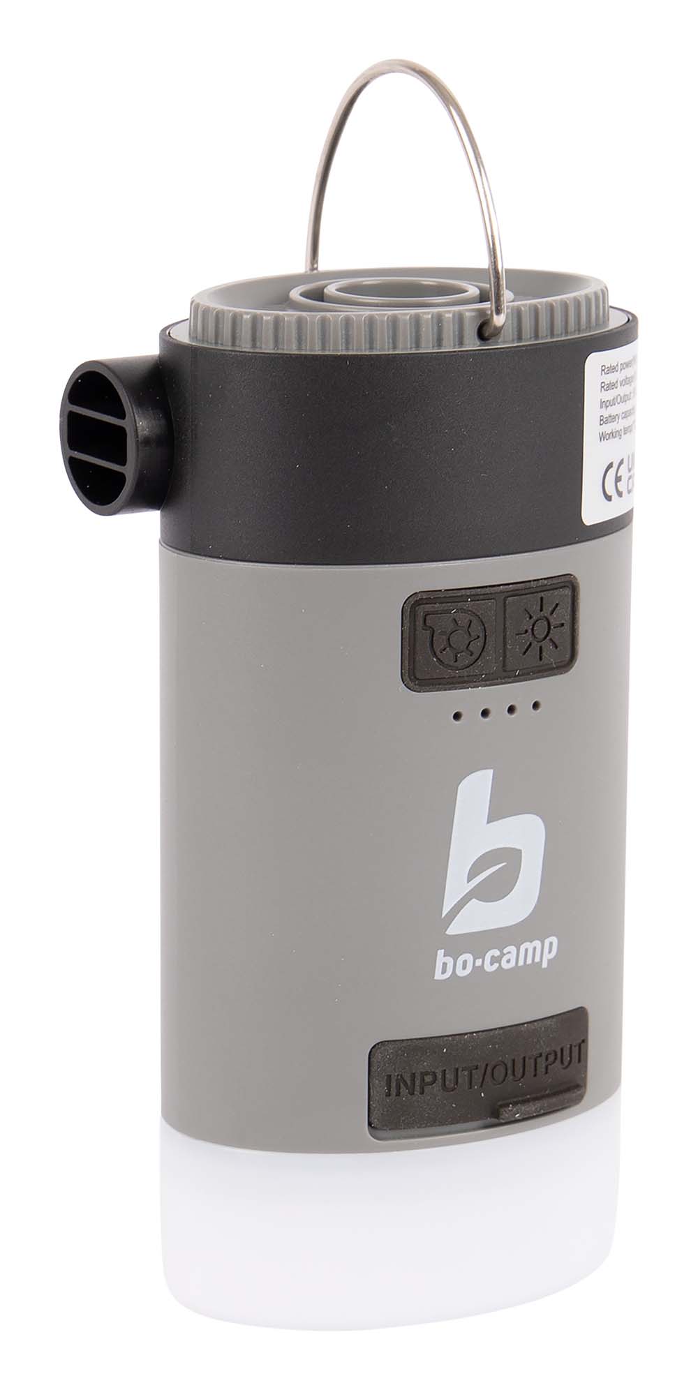 Bo-Camp - Pump - Lamp - Power bank - Solar - Rechargeable - 180 Lumen