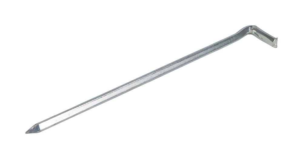4114301 Rock peg with a 90 degree angle. Peg suitable for both rocky ground and for grass land