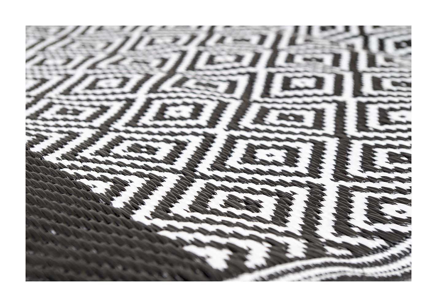 Bo-Camp - Urban Outdoor collection - Chill mat - Kingston - Beach - Black/White detail 3