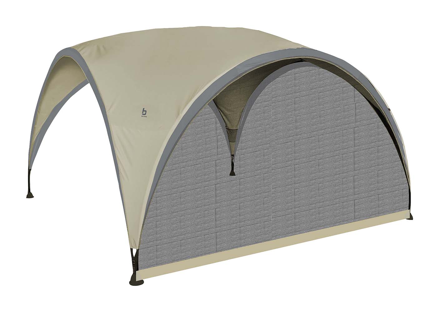 Bo-Camp - Zijwand voor Party Shelter - Medium - Met gaas detail 2