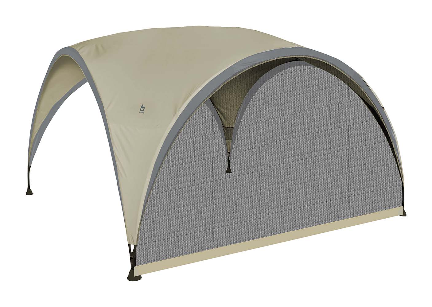 Bo-Camp - Zijwand voor Party Shelter - Small - Met gaas detail 2