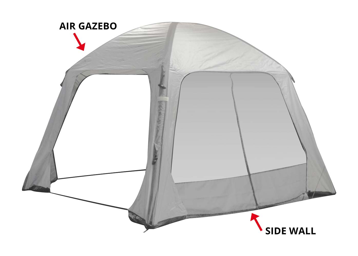 Bo-Camp - Zijwand - Air Gazebo - Opblaasbaar - Polyester detail 3