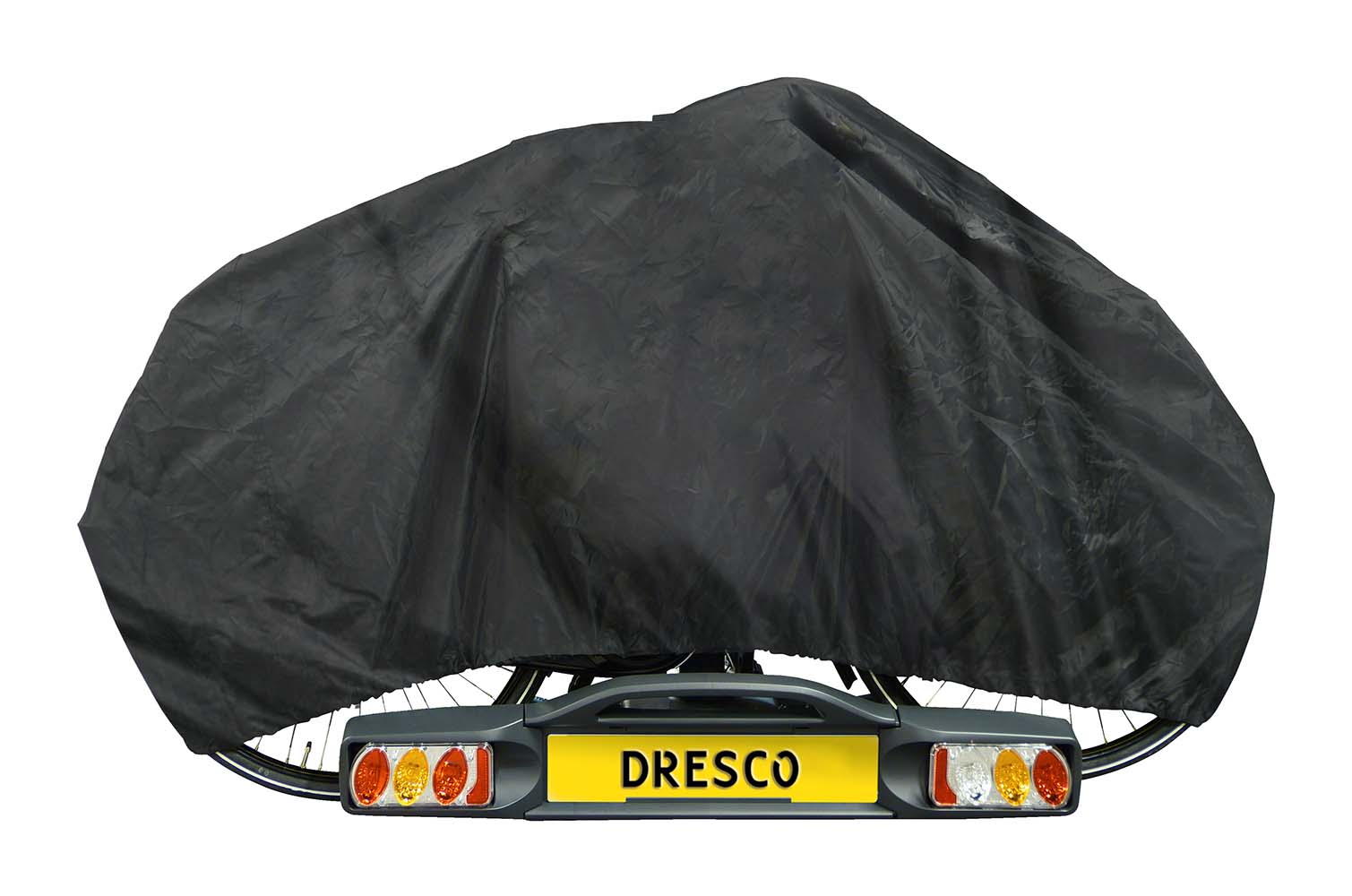 5152000 A very strong bike cover. This cover is perfect for protection during transportation of a bicycle or during storage of a bicycle. Offers optimal protection against rain, dust, dirt, ice, snow, heat and against the dulling of the paint. This bike cover has an elastic seam and hooks for a perfect fit. Suitable for 1 bike.