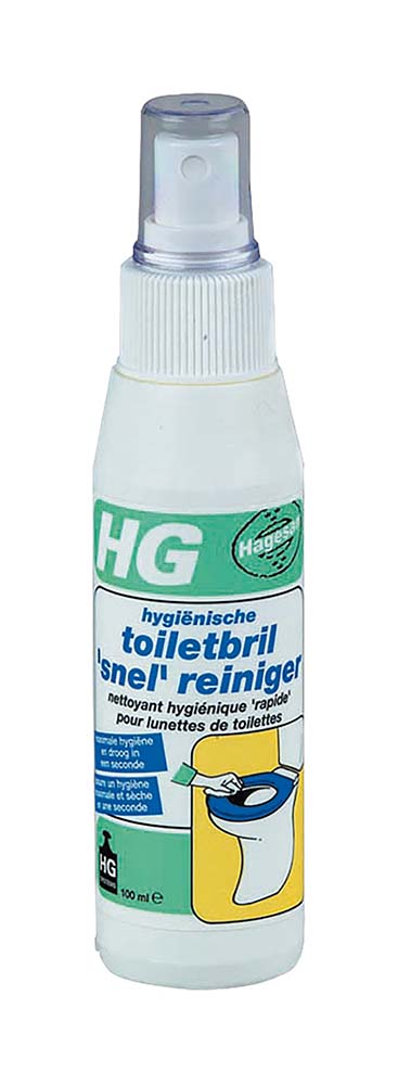 HG - Toiletbril snelreiniger - Spuitflacon - 100 ml