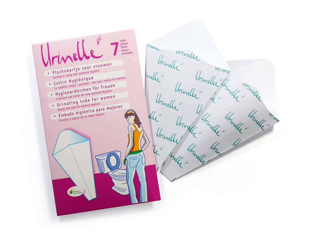 Urinelle - Plaskoker - Voor vrouwen - 7 Stuks detail 3