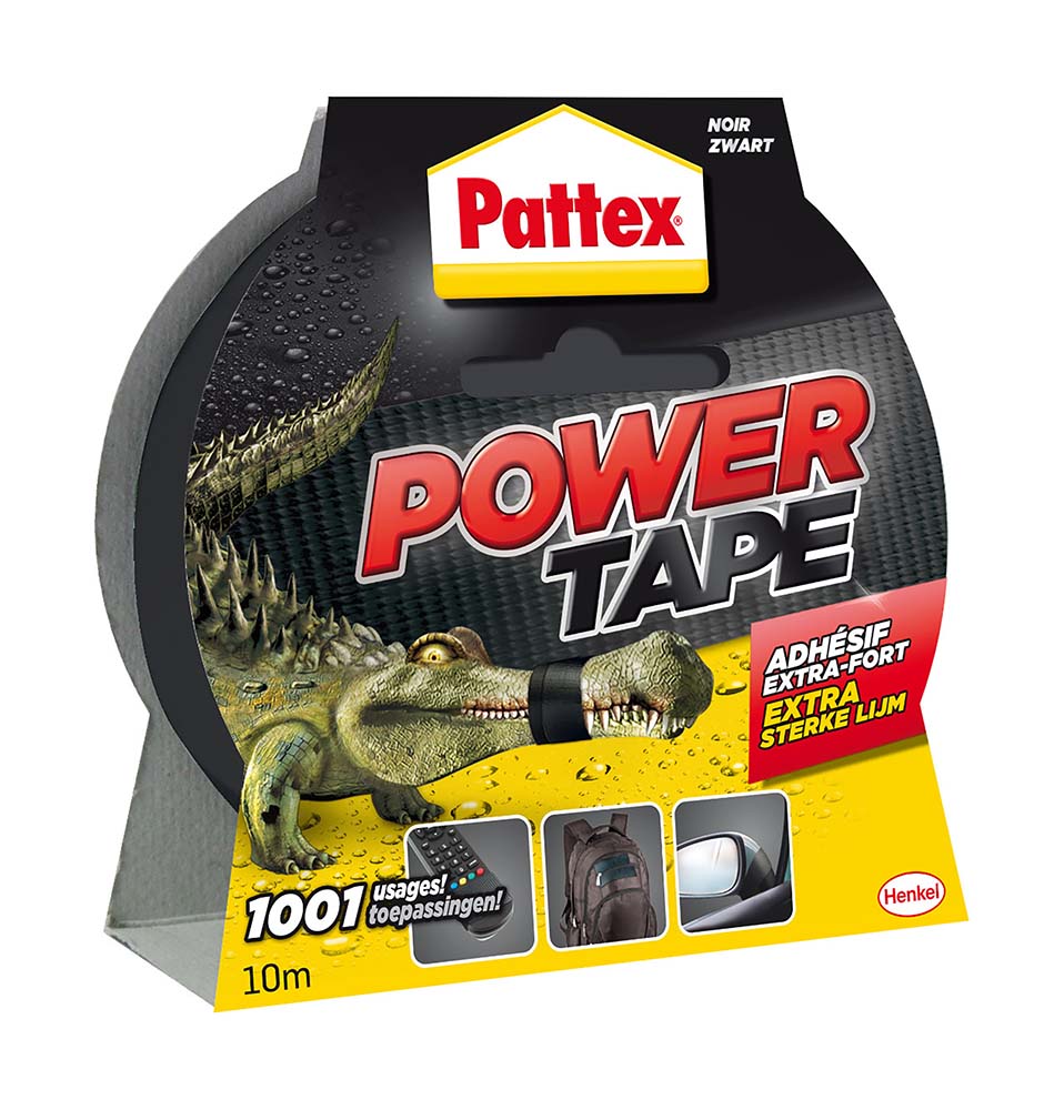 Pattex - Power tape - Waterbestendig - 10 Meter - Zwart