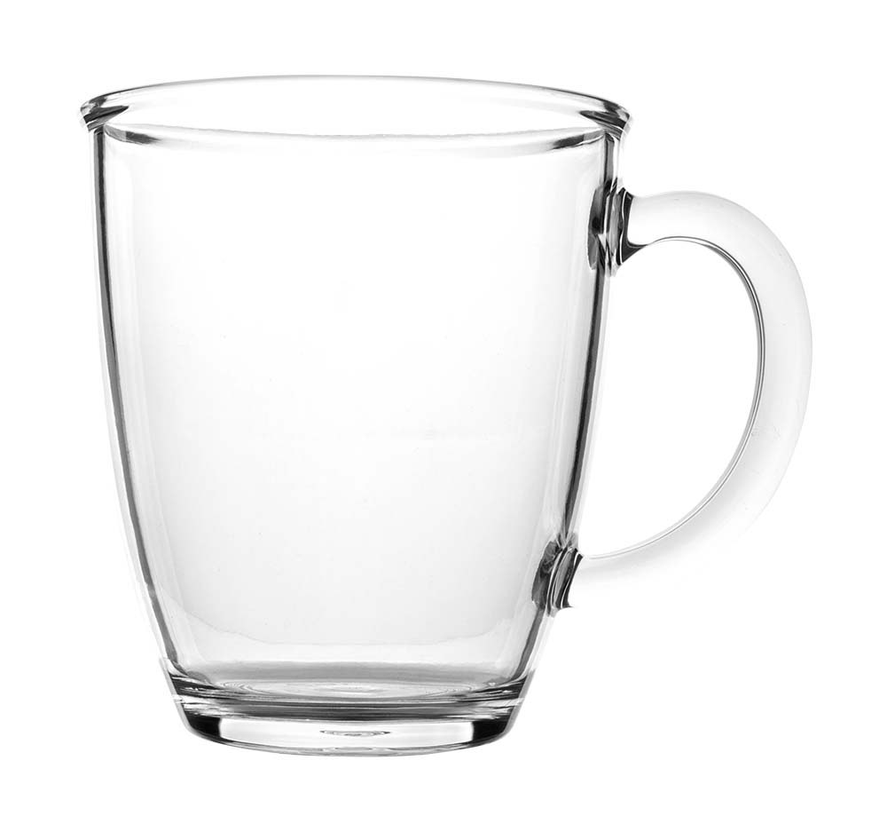 6101383 An extra strong and virtually unbreakable tea glass. This luxury tea glass is made of 100% polycarbonate and is therefore scratch resistant, unbreakable and dishwasher safe. The glass has a conical design and a sturdy handle. A set of 2 glasses.