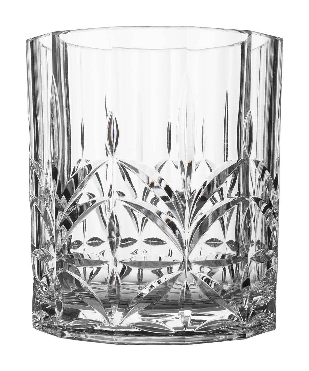 6101446 Een stijlvol whiskeyglas gemaakt van sterk kunststof. Hierdoor is het glas kraswerend en lichtgewicht. Ook is deze vaatwasmachinebestendig en BPA vrij.