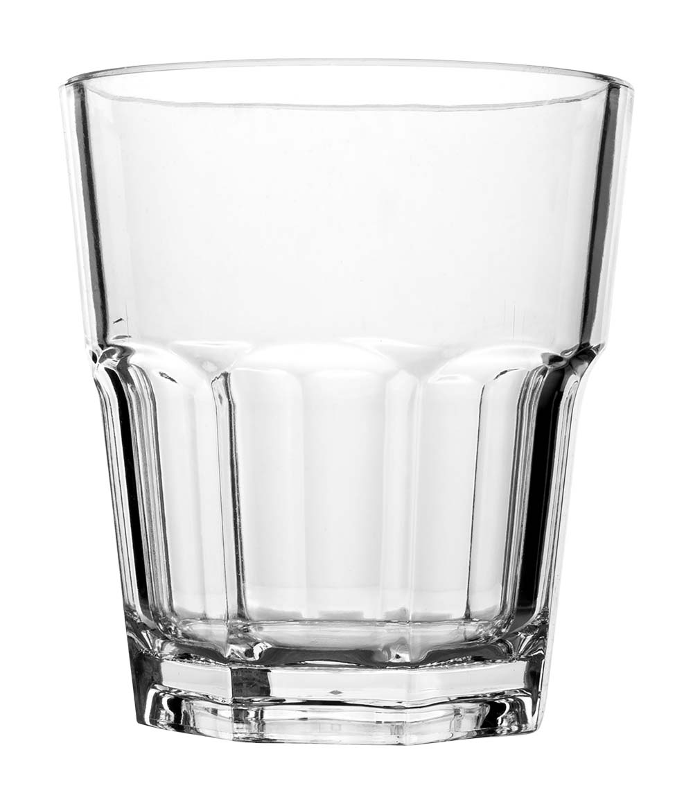 6101486 Een extra stevig Frans wijnglas. Gemaakt van 100% polycarbonaat. Hierdoor is het glas vrijwel onbreekbaar, lichtgewicht en kraswerend. Ook is dit glas vaatwasmachinebestendig.