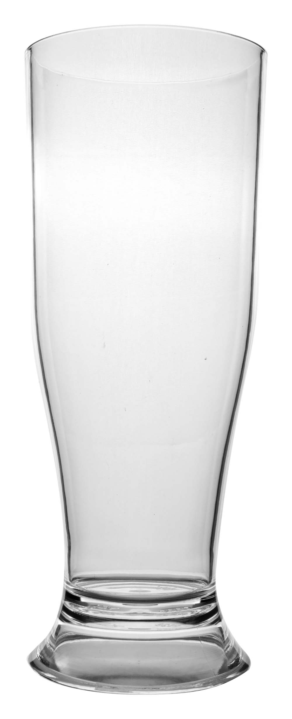 6101494 Een extra stevig bierglas. Gemaakt van 100% polycarbonaat. Hierdoor is het glas vrijwel onbreekbaar, lichtgewicht en kraswerend. Ook is dit glas vaatwasmachinebestendig.