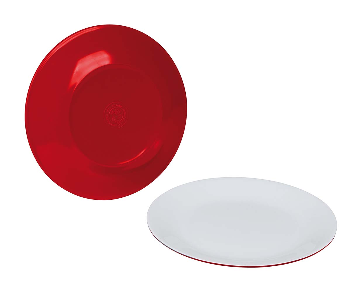 6181220 A deep 100% melamine breakfast plate. This high-quality melamine breakfast plate is virtually unbreakable and very light weight. The plate is also scratch resistant and dishwasher safe.