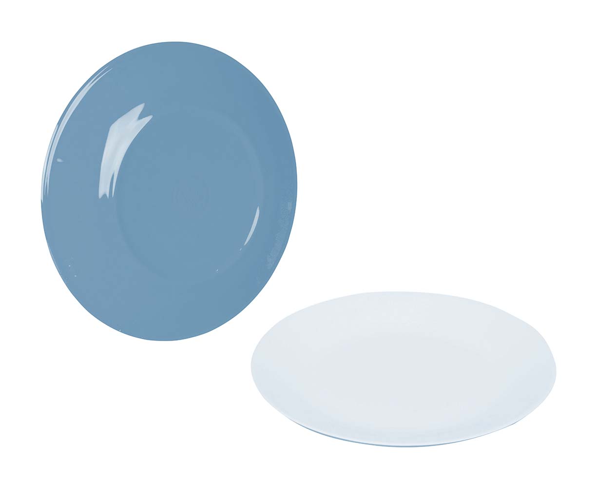 6181280 A 100% melamine breakfast plate. This high quality melamine breakfast plate is virtually unbreakable and weighs very little. In addition, the plate is scratch-resistant and dishwasher safe.