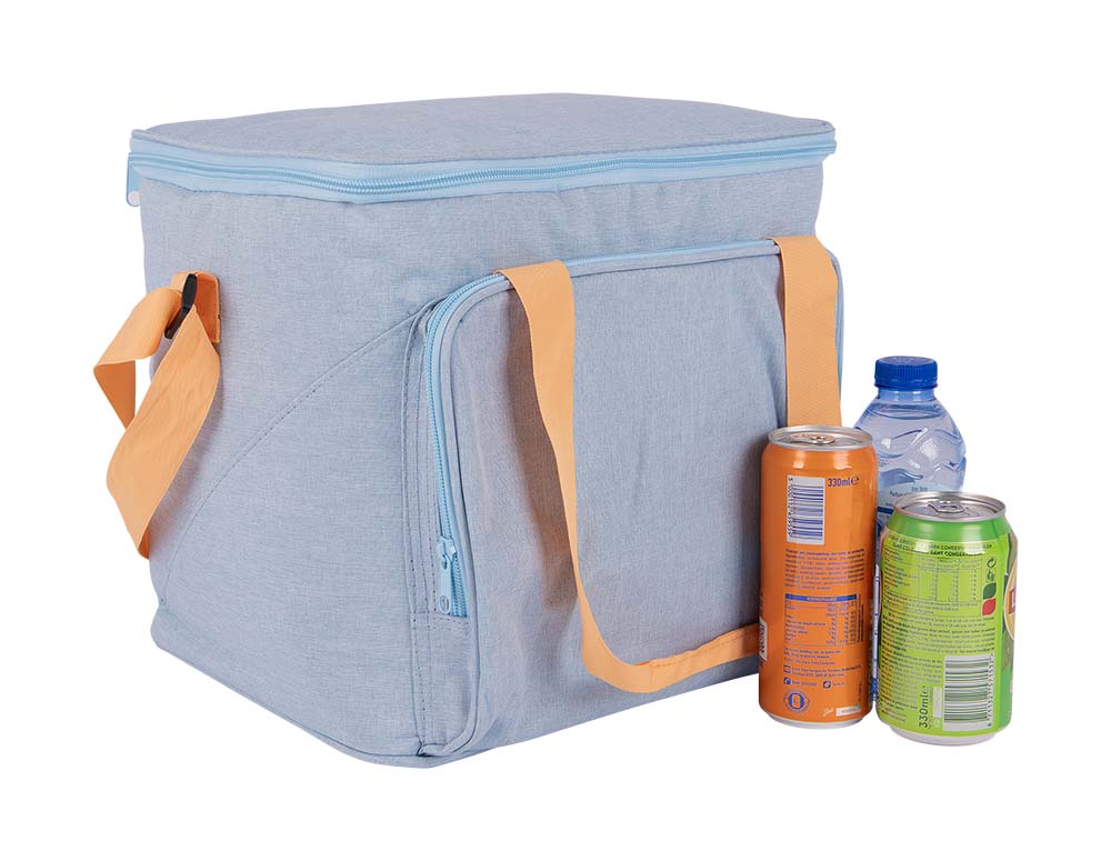 Bo-Camp - Pastel collection - Cooler bag - Montpazier - Blue - Polyester - 20 Liters detail 4