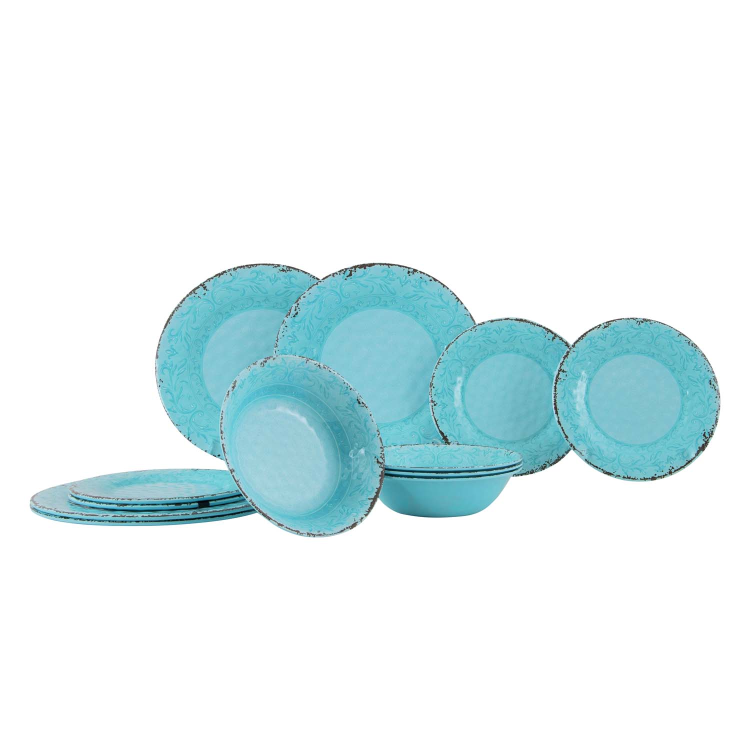 6917103 Gimex - Stone Line - Servies - Opal - 12-Delig