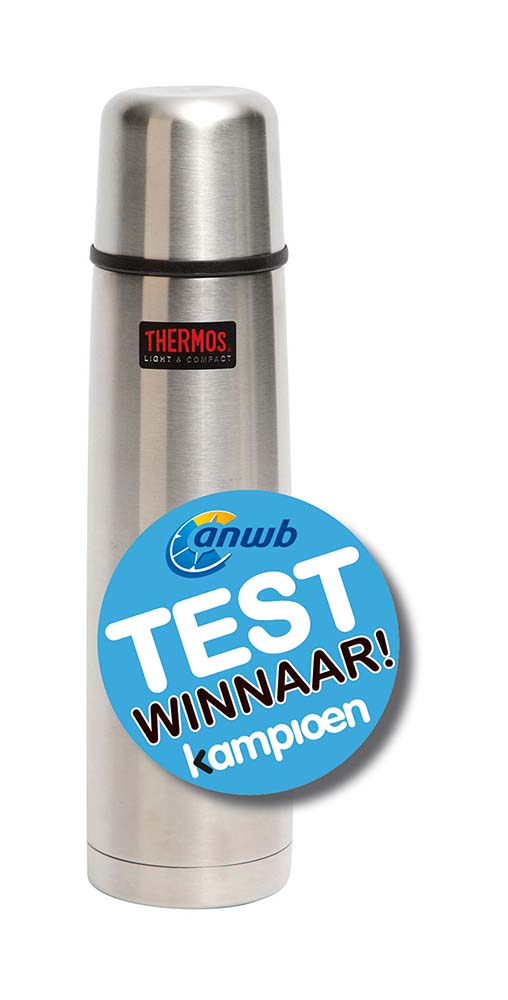 Thermos - Isoleerfles - Thermax - 1 Liter - Zilver detail 2