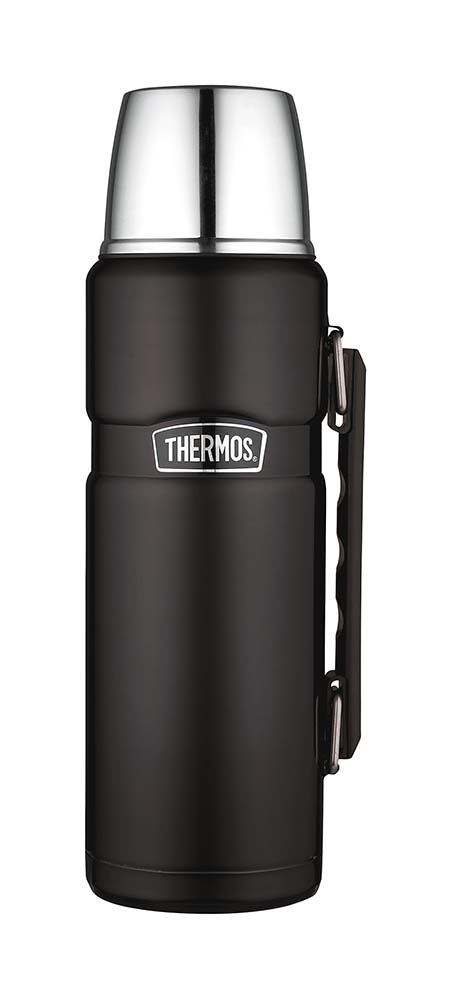 7398098 Thermos - Vaccuum Flask - King - 1.2 Liters - Black