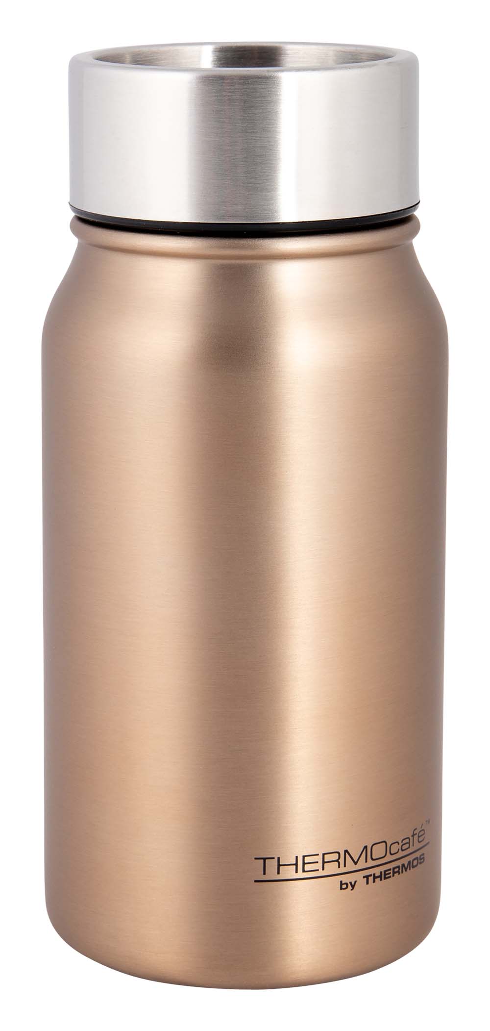 7398122 Absolutely leak-proof, even with carbonation. Rubber twist cap for easy, slip-free opening. The slim bottle design fits in any bag. High-quality stainless steel housing: unbreakable and flavor-neutral.