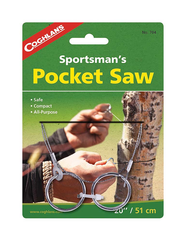 7690704 A sturdy and compact wardrobe. Highly recommended to take during survival trips, hiking, backpacking, or participating in other outdoor activities. Easy handling with the rings at the ends. Suitable for sawing wood, plastic, bone, rubber and soft material. This wire saw is safe, compact and lightweight.