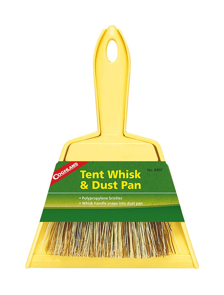 7698407 An ultra-compact dustpan and brush. Ideal for travel, with a handy click system.