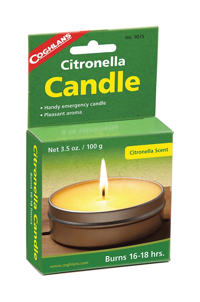 7699075 A citronella candle in a tin holder. Provides a fresh citronella aroma. Burning time 16-18 hours.