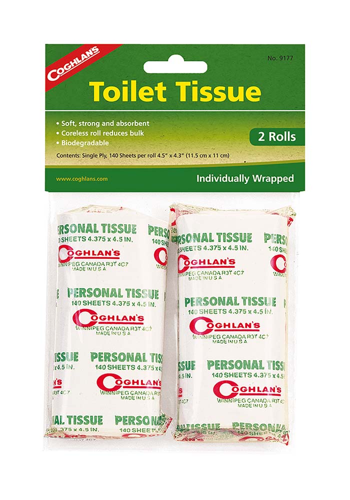 7699177 Biodegradable toilet paper. The toilet paper is extra strong, soft and absorbent. Contains two individually wrapped rolls of single-ply toilet paper.