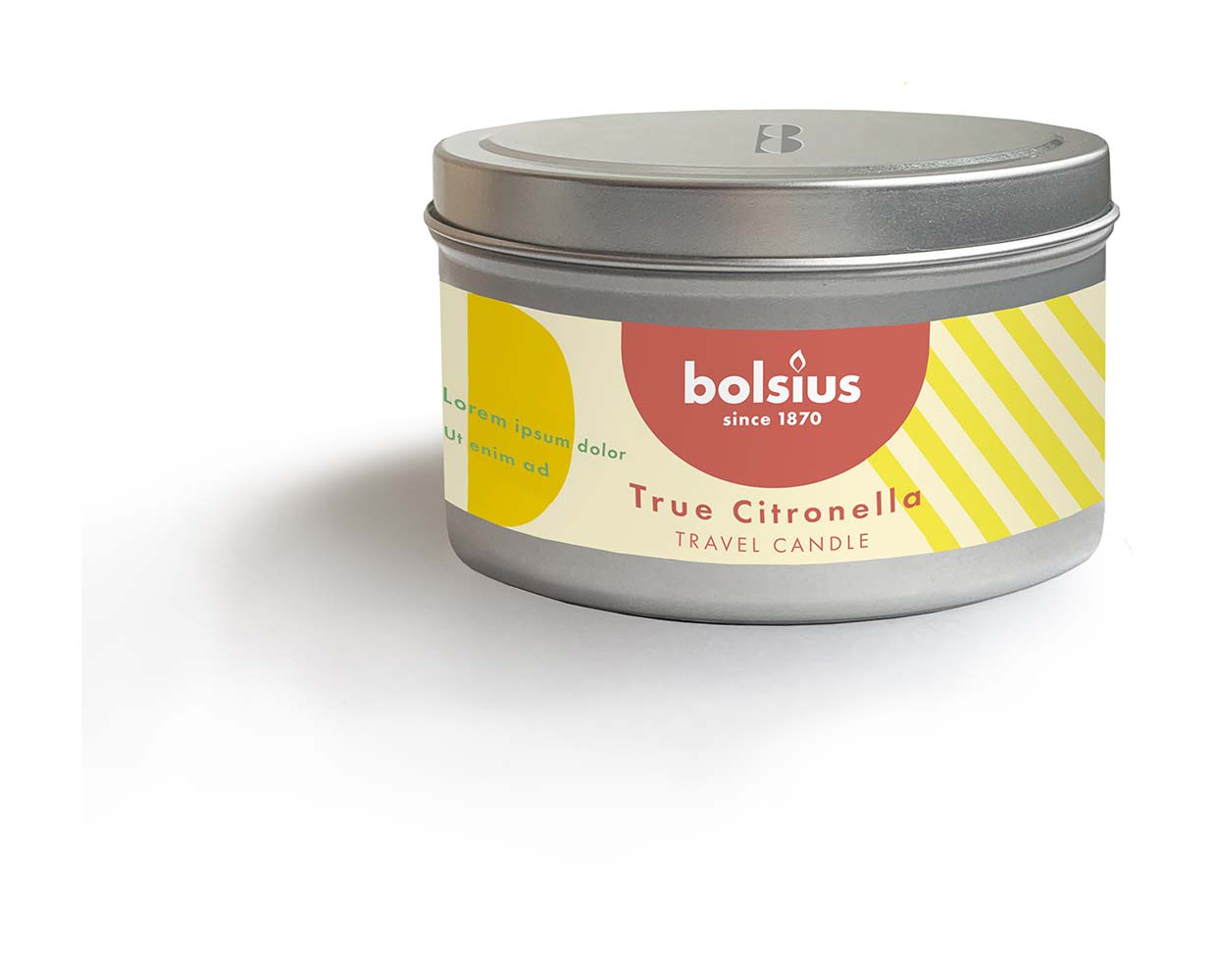 Bolsius - Geurkaars - In blik - Citronella