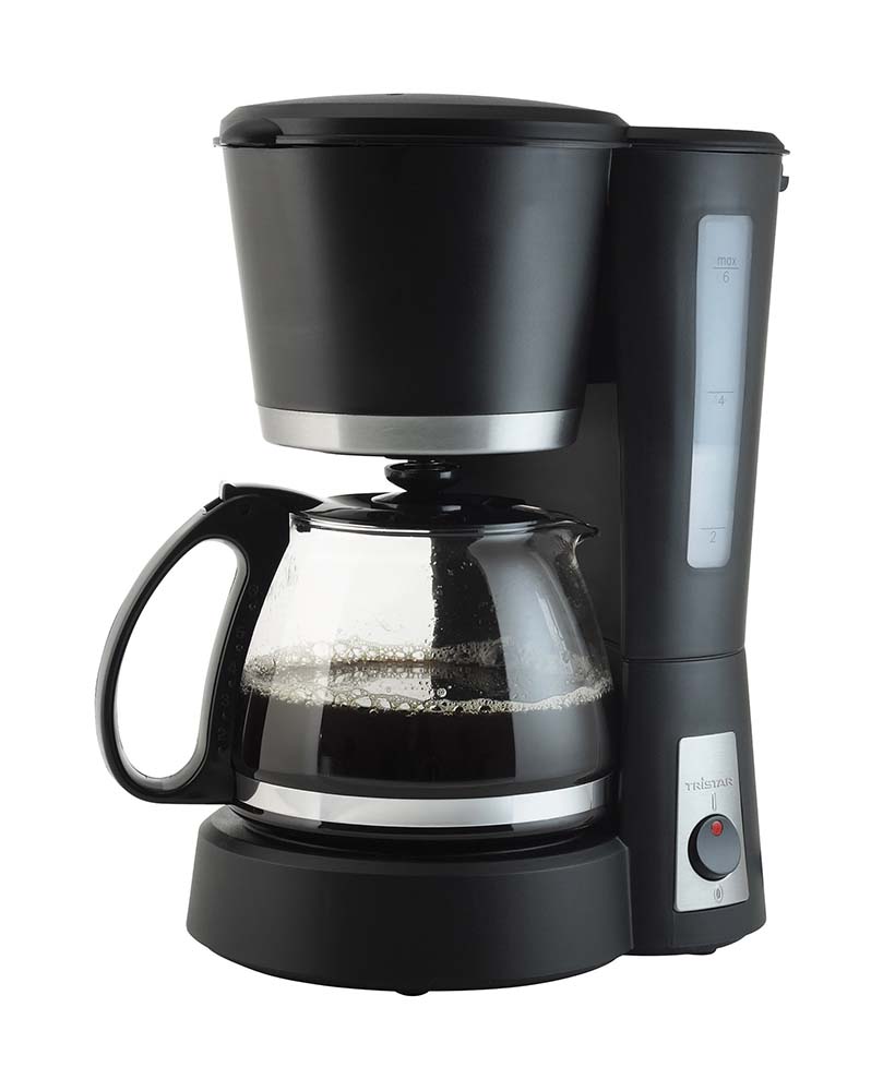 8500557 A compact and stylish coffee maker. This coffee maker is suitable for making 6 cups of coffee each time. The coffee maker also has an anti-drip system, water indicator and a permanent, removable filter. The practical size makes this coffee maker perfect for camping, travel or on a boat. 550 Watts, 230 Volts.