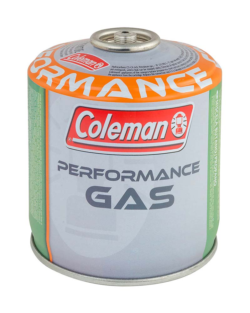 8905835 A gas cartridge with self-sealing valve from Coleman. Due to the screw connection with valve, it is possible to disconnect the cartridge in the meantime and use it again at a later stage. The cartridge content is a combination of butane and propane gas, which also functions at lower temperatures.