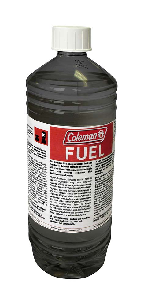 8939252 Coleman unleaded fuel. This Coleman fuel is suitable for gas lanterns and cooking appliances, among other things. It keeps your burner clean and prolongs its operating life. In addition, it is environmentally friendly, it reduces soot formation and improves incineration by reaching higher temperatures.